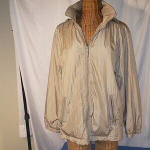 Ladies NEYELLE Jacket w/Zippered Hood in Champagne - S